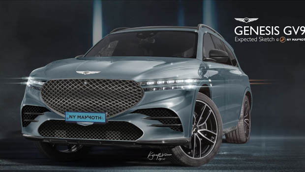 Genesis GV90 2023: large electric SUV confirmed, will compete with Mercedes-Benz EQC, BMW iX