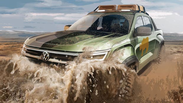 Next Volkswagen Amarok design revealed
