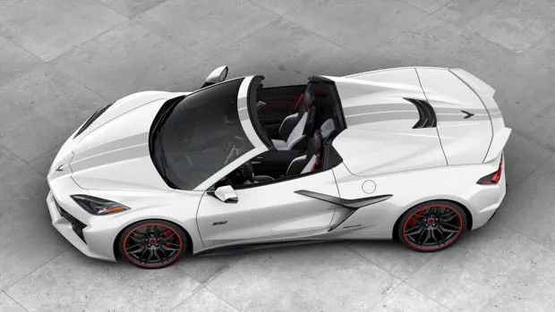 2023 Chevrolet Corvette Z06 70th Anniversary Edition white