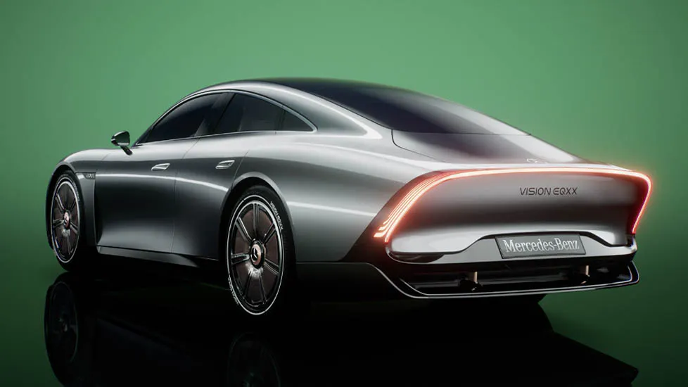Mercedes-Benz Vision EQXX concept promises Tesla Model S beating 1000km range