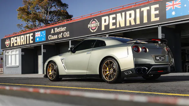 Nissan GTR T Spec 2022 Millenium Jade rear end