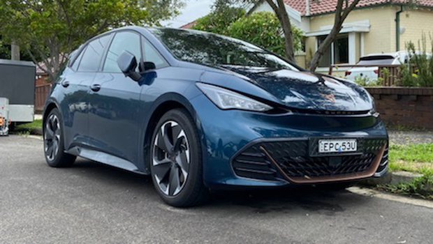 Cupra Born testing in Sydney: electric hot hatch spotted fast-charging