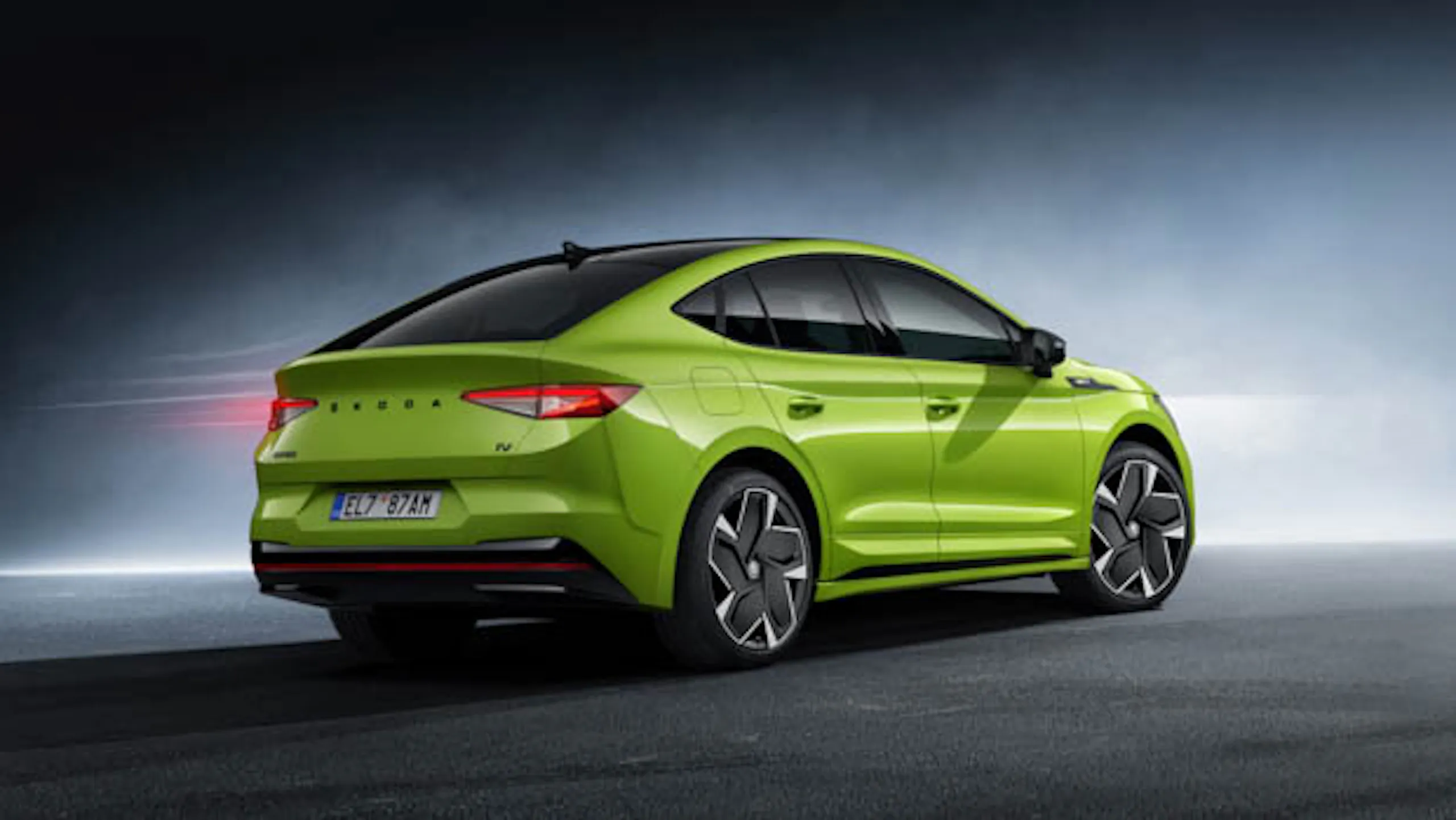 Skoda Enyaq RS 2023: high-performance 220kW electric Coupe revealed with wagon variant to come