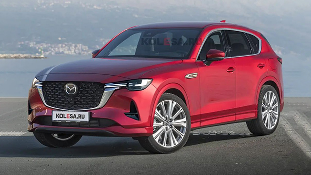 Mazda CX-60 2022: RWD hybrid SUV imagined in new renders
