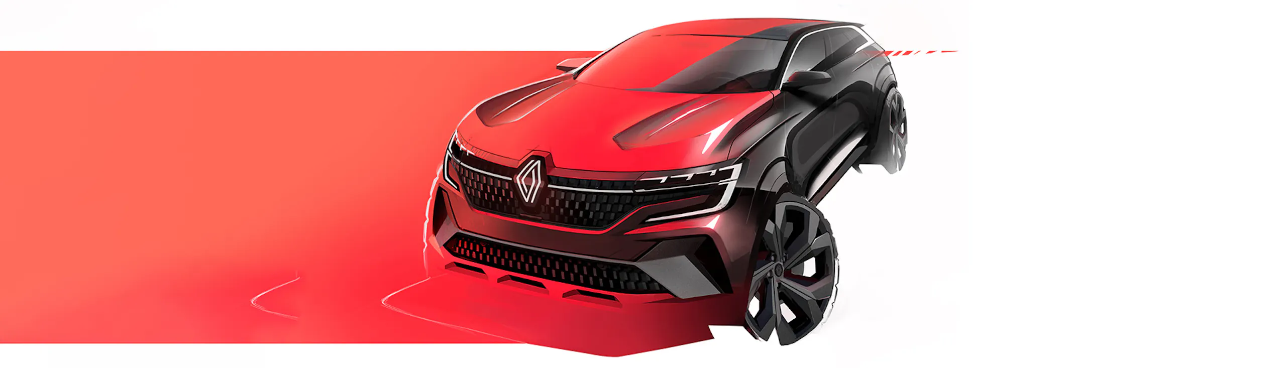 Renault Austral 2023: sketches revealed ahead of March 8 debut
