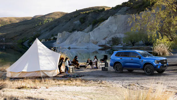 Ford Everest 2022 Sport camp site