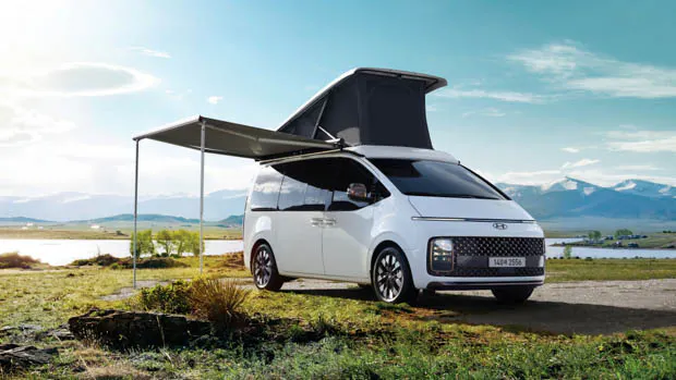Hyundai Staria campervan 2022: self-contained camping model released in South Korea