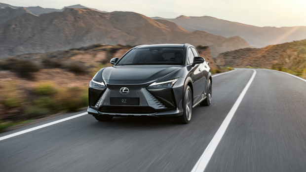 Lexus RZ450e 2023: fully-electric luxury midsize SUV revealed with 400km of range