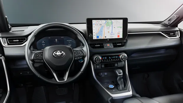 Toyota RAV4 2023 interior Europe close
