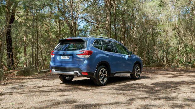 MY23 Subaru Forester rear 3/4