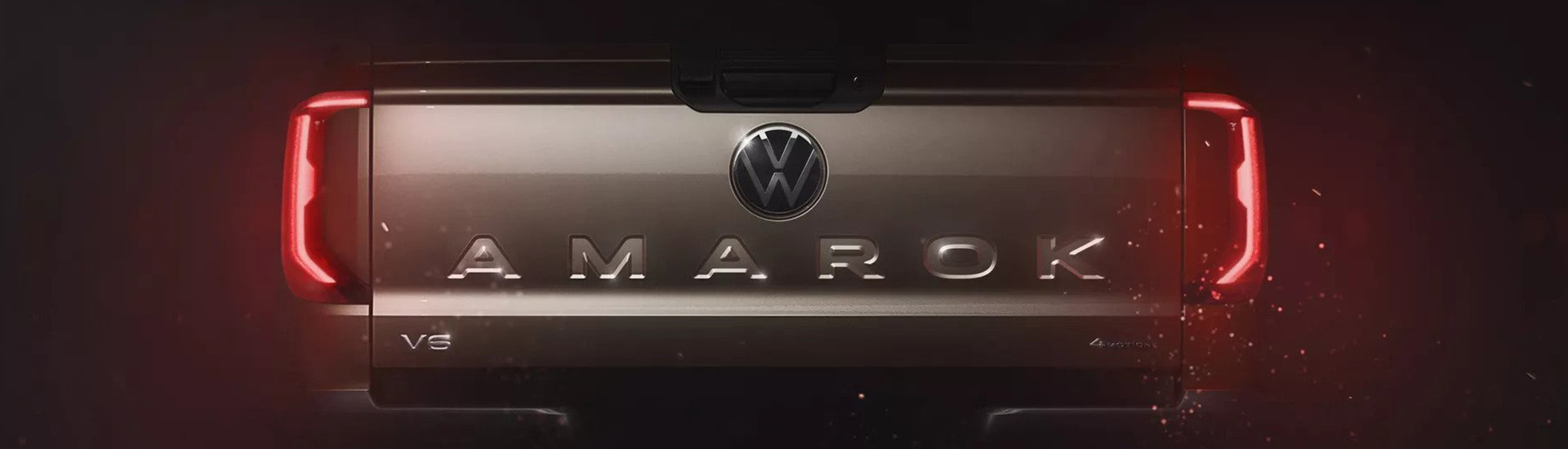 Volkswagen Amarok 2023: Tailgate and rear lights of the next-generation dual-cab ute teased