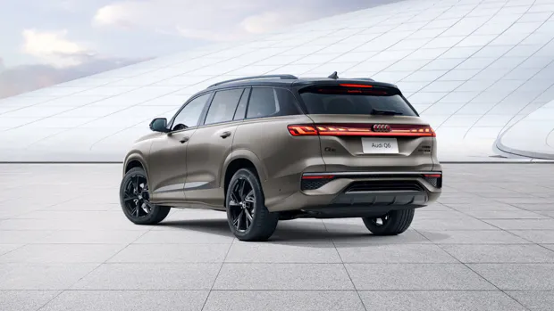 Audi Q6 2022 rear 3/4