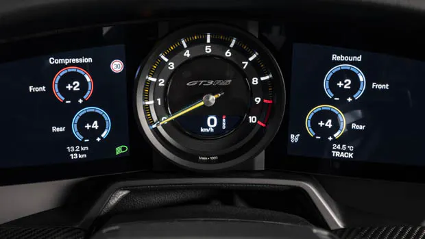 Porsche 911 GT3 RS 2022 dials