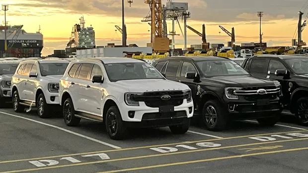 Ford Everest 2022: customer vehicles arrive in Brisbane ahead of official release date