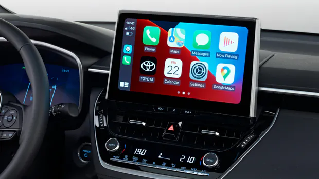Toyota Corolla Cross 2022 touchscreen