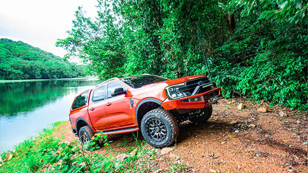 Ford Ranger TJM hill shot
