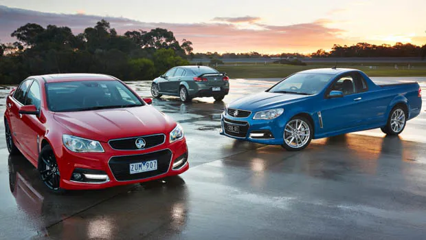 Holden Commodore VF range