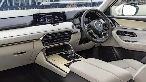 Mazda CX60 2023 white interior