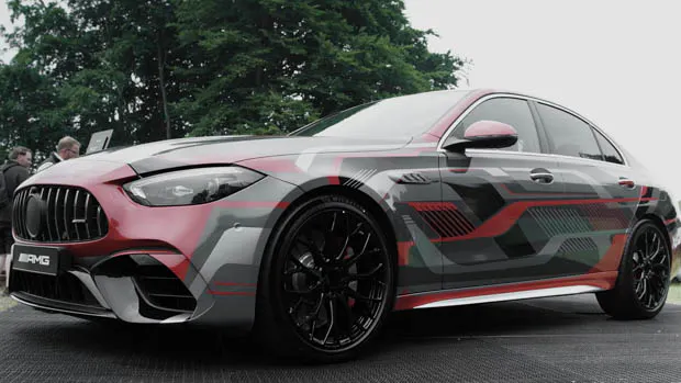Mercedes-AMG C63 e performance front 3/4