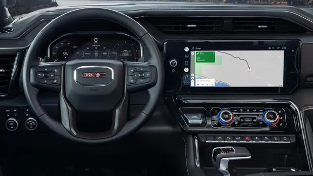 2022 GMC Sierra dash