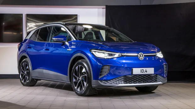 Volkswagen ID4 Pro Performance 2023 front 34