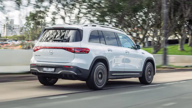 Mercedes-Benz EQB 250 2022 rear driving