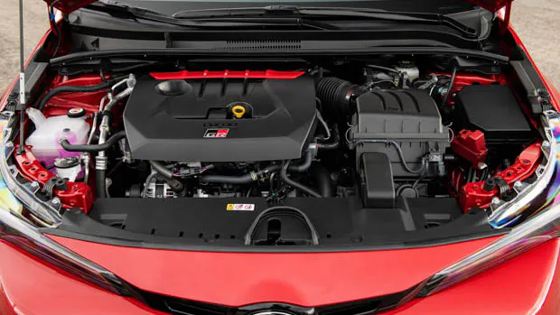 Toyota GR Corolla 2022 engine bay