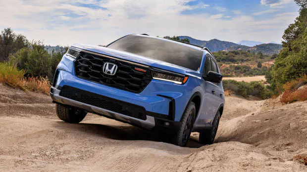 Honda Pilot 2023: new-gen V6-equipped SUV revealed with Subaru Outback-rivalling off-road chops