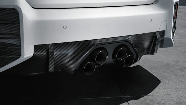 BMW M2 Performance parts quad exhaust