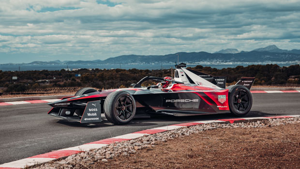 Porsche unveils new Formula E racer with AWD and 600kW charging speeds