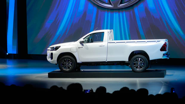 Toyota reveals first battery-electric Hilux concept