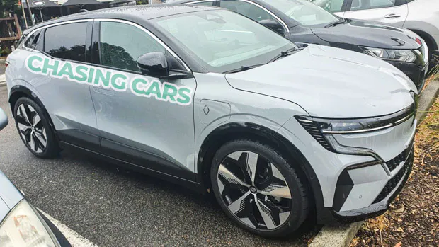 Renault Megane E-tech spotted in Australia ahead of release date in Q3 2023