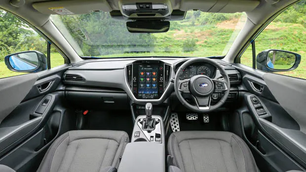 2023 Subaru Crosstrek interior wide shot