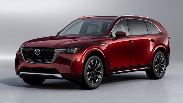 Mazda CX-90 2023 fully revealed! New flagship SUV targets Q7, XC90
