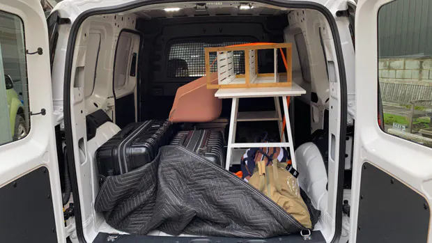 Caddy Cargo 2023 moving