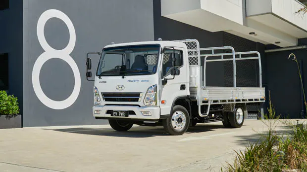 Hyundai Mighty 2023: Korean brand’s first electric commercial truck due in Australia by mid year