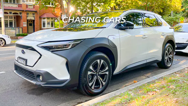 Subaru Solterra 2023: base model spotted in Sydney as release date gets closer