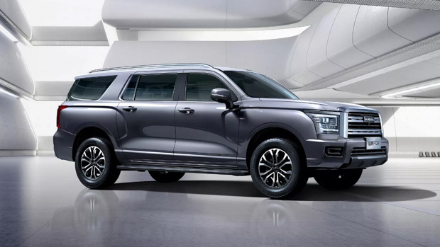 Haval P04 SUV teased as high-riding Toyota Land Cruiser 300 rival