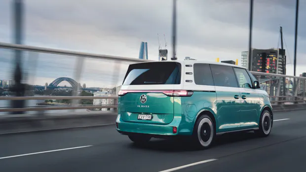 2023 Volkswagen ID Buzz rear driving