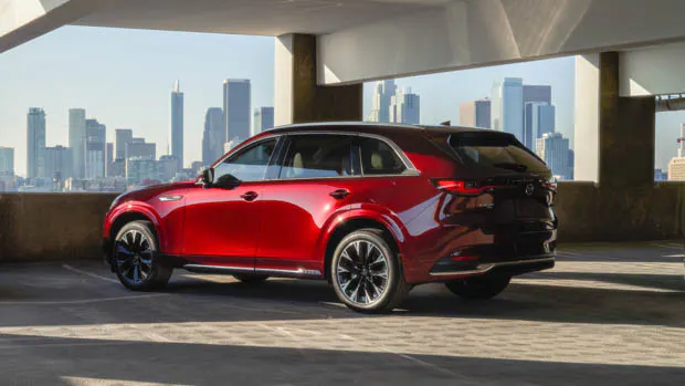 How fuel efficient is the Mazda CX-90 diesel? New straight-six bests CX-8 in official figures