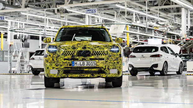 2023 Mini Countryman electric in the factory