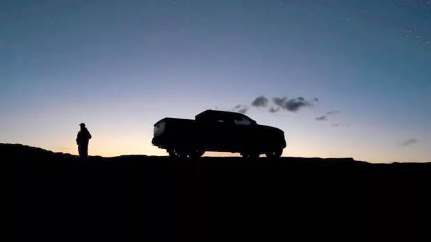 Toyota Tacoma 2024: teaser image shows next off-roading ute, could inspire future Hilux
