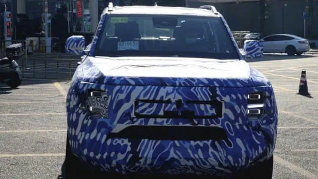 2023 BYD ute prototype front angle