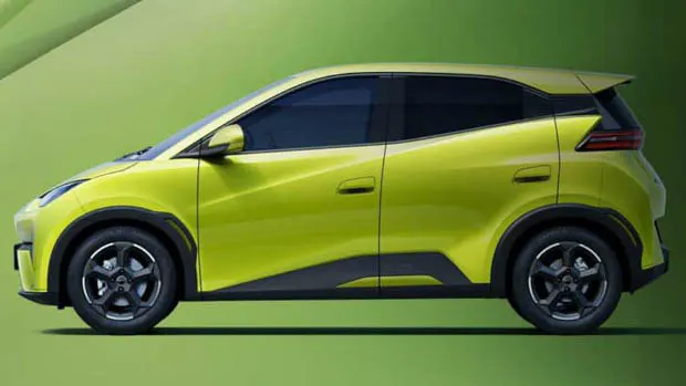 2023 BYD Seagull side profile static green