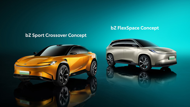 Toyota unveils all-electric bZ SUV coupe and people mover concepts in China