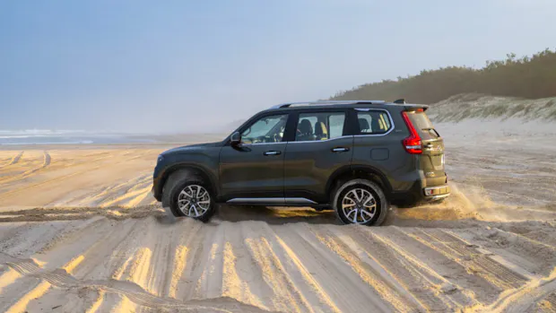 Mahindra Scorpio 2023 beach