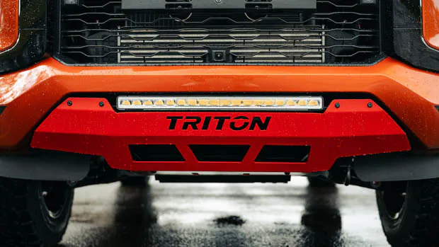 2023 Mitsubishi Triton Xtreme front end detailing