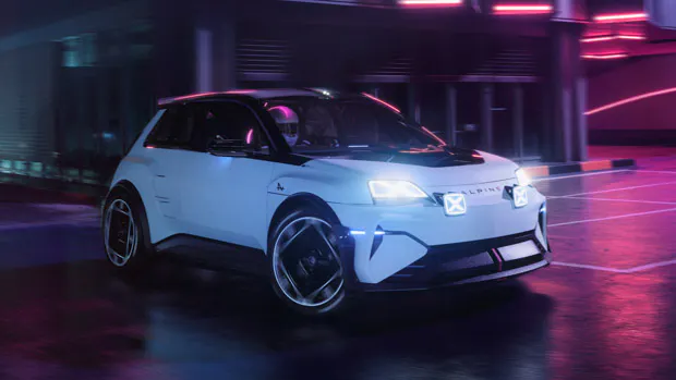 2023 Alpine A290B driving
