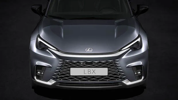 2023 Lexus LBX front end detail static