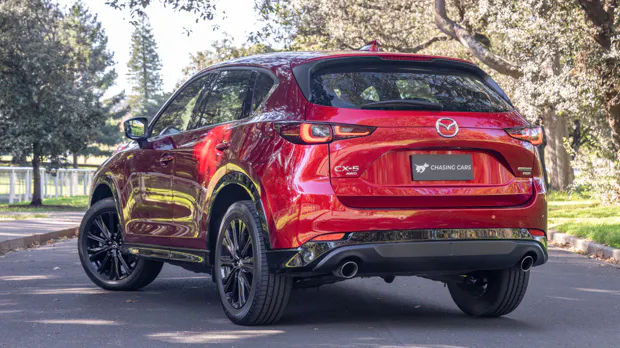 Mazda CX-5 GT SP Turbo 2023 rear 3/4